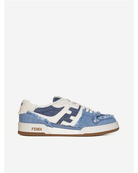 fendi sneakers for men|fendi denim sneakers.